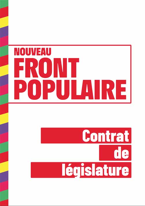 affiche nouveau front populaire